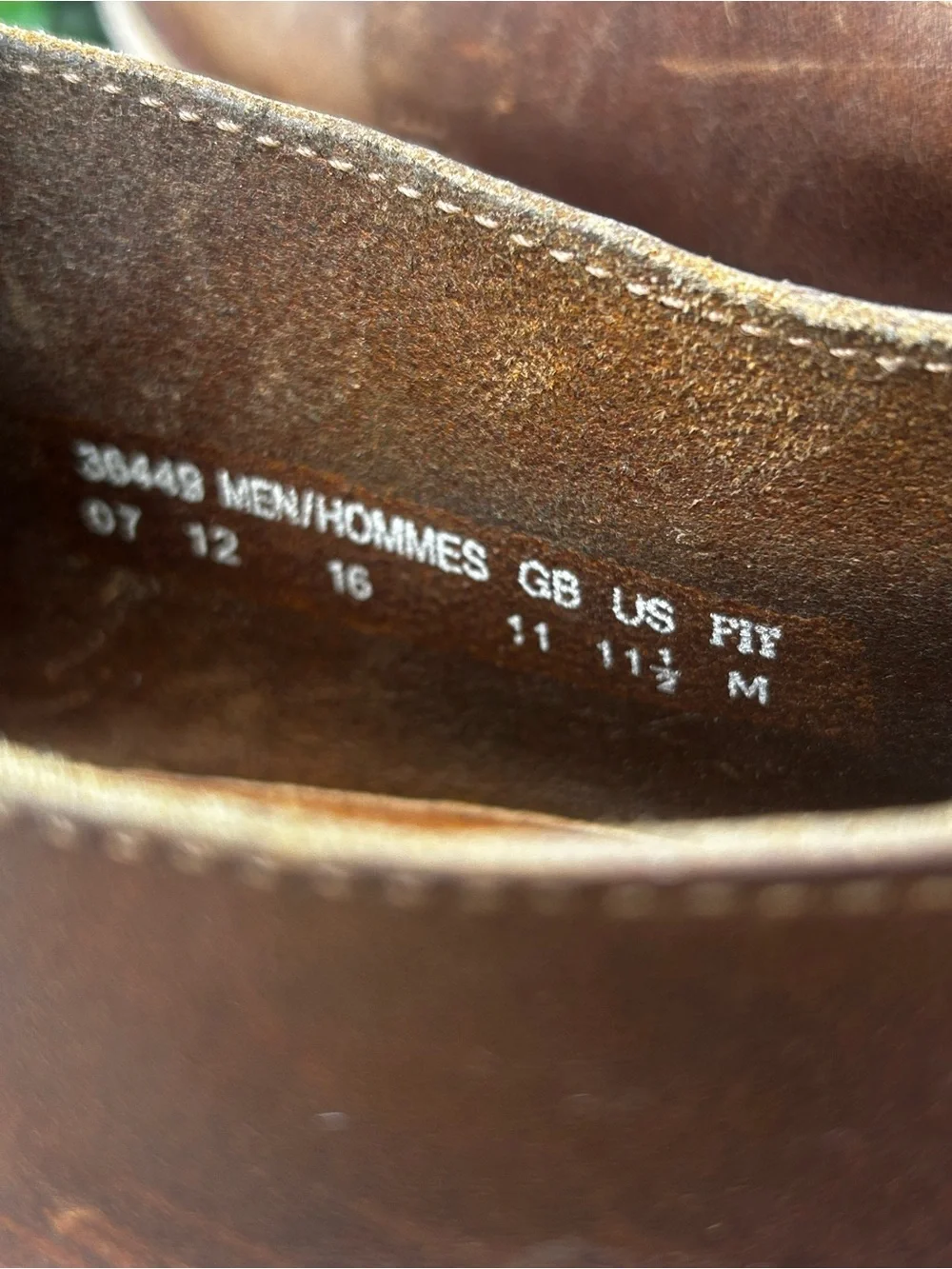 Clark’s Desert Trek Men’s Brown Leather Chukka Boots Size 11.4